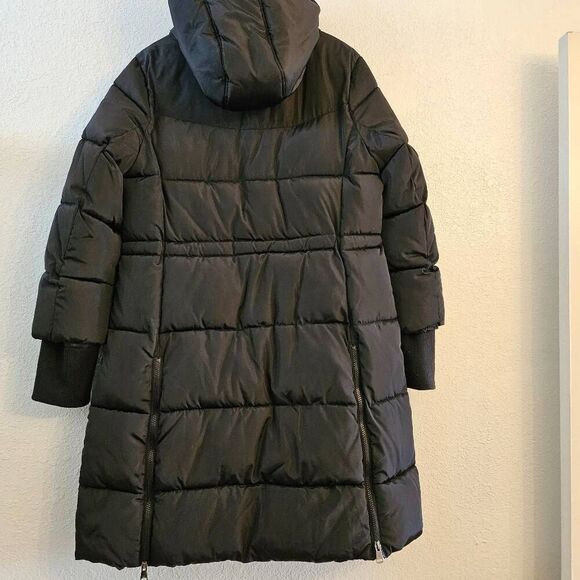 NWOT Kenneth Cole Anorak Puffer Coat Jacket: Warm Comfy Flattering Fit & Flare - Picture 9 of 14